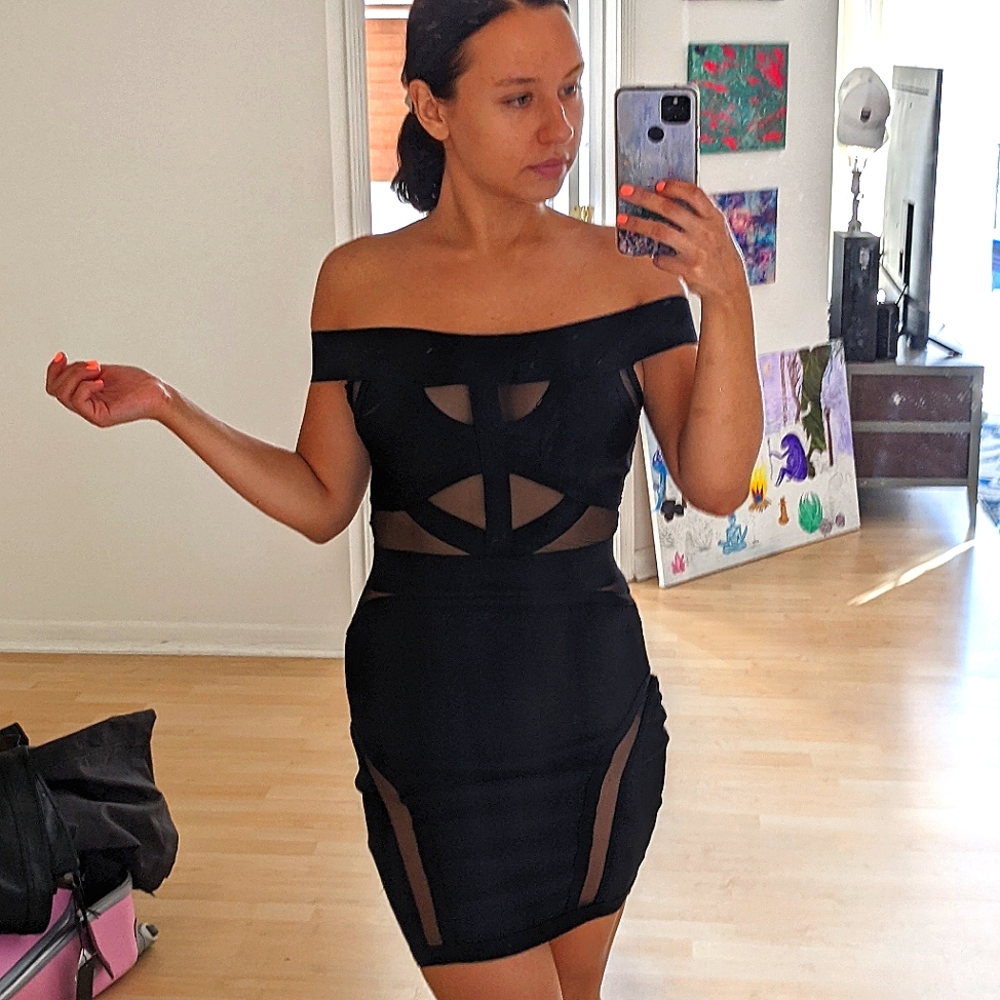 Black dress , size S